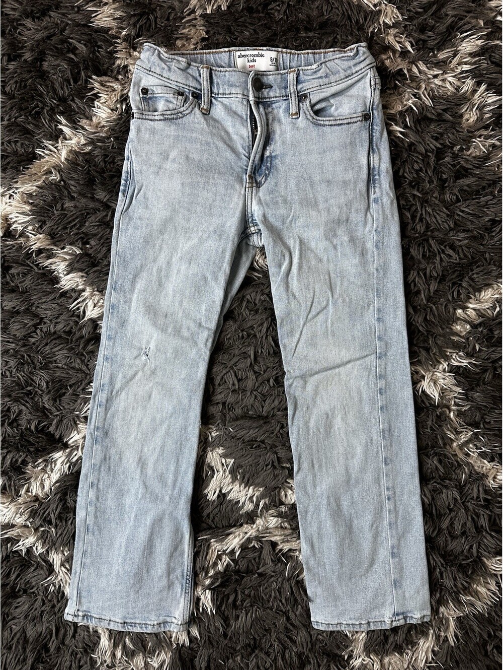Abercrombie Kids Bootcut Light Wash Denim Jeans Size 9/10